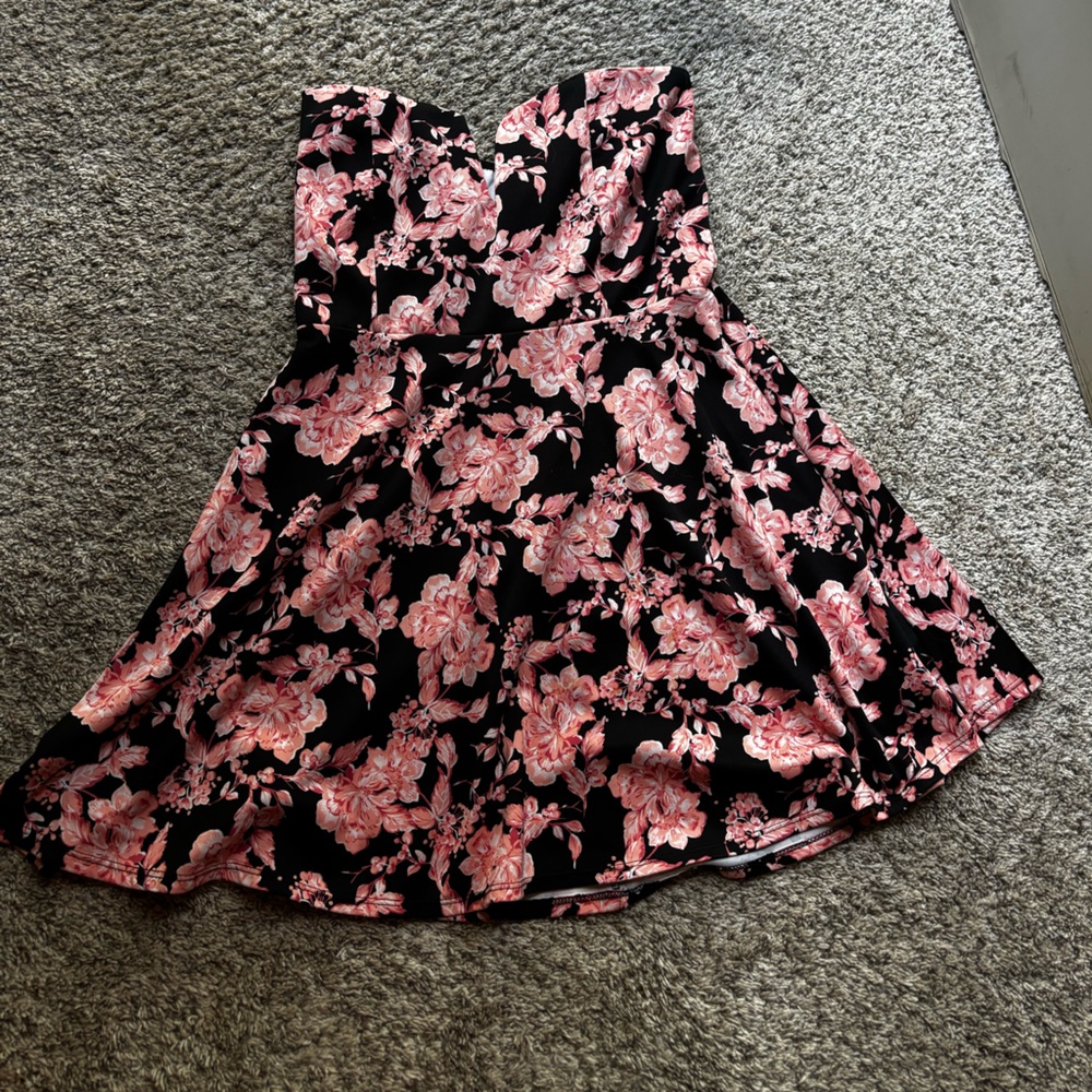 Floral formal dress